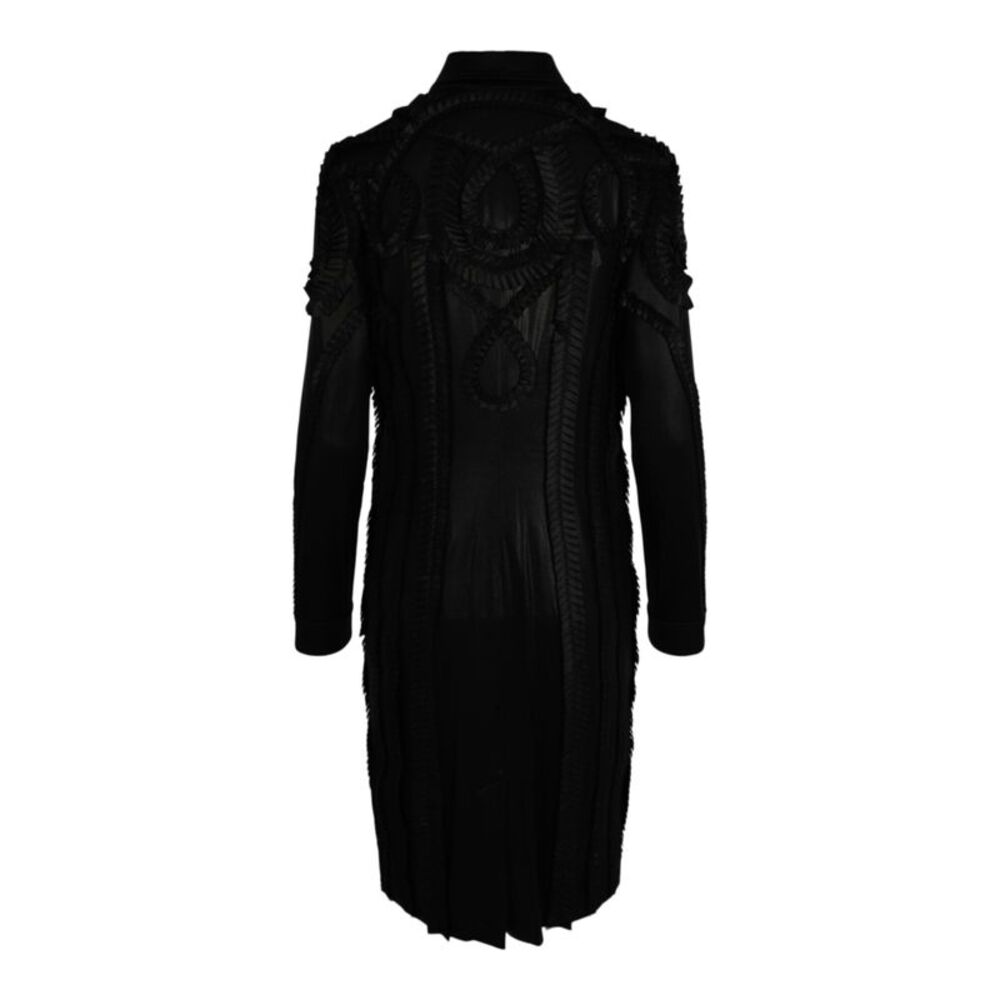 Pleated Stretch-Jersey Shirt Dress - Picture 2 of 4